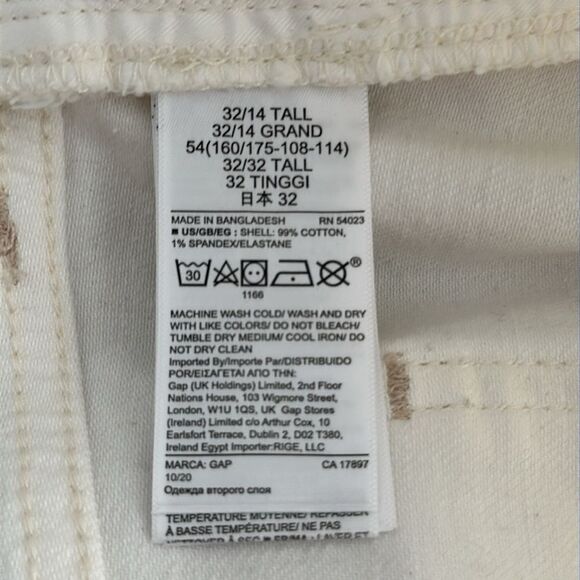 NWT GAP Women’s Rigid Denim A Line Button Fly Mini Skirt Pockets Frayed Hem 14T - Picture 9 of 10